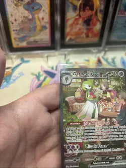 Pokemon Gardevoir ex 245/198 Scarlet & Violet SIR Damaged Heavy play - Image 4