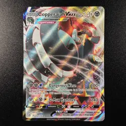 Copperajah VMAX 137/192 Swsh02 Rebel Clash Holo Full Art Pokemon Near Mint NM - Image 1