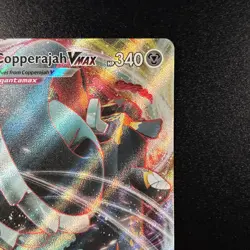 Copperajah VMAX 137/192 Swsh02 Rebel Clash Holo Full Art Pokemon Near Mint NM - Image 2