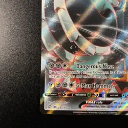 Copperajah VMAX 137/192 Swsh02 Rebel Clash Holo Full Art Pokemon Near Mint NM - Image 4