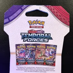 Pokemon Cards - Scarlet & Violet Temporal Forces Booster Pack (10 Cards) - Image 5