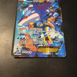 Pokemon TCG Team Aqua's Kyogre-EX Double Crisis Holo Card 6/34 HP - Image 3