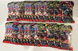 Phantasmal Flames Sleeved Booster Pack LOT x30 SEALED ? IN HAND ? Pokemon TCG - Image 1