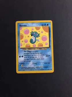Pokemon TCG Horsea Neo Genesis 62 Regular Unlimited Common - Image 1