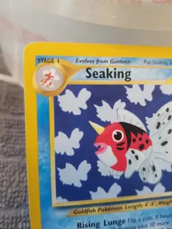 Seaking Neo Revelation 37/64 Uncommon 1995-2000 Pokemon Card TCG CCG - Image 2