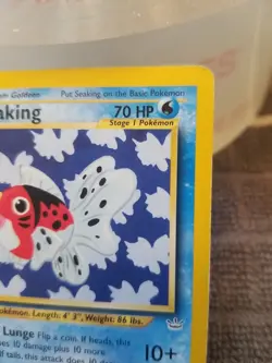 Seaking Neo Revelation 37/64 Uncommon 1995-2000 Pokemon Card TCG CCG - Image 3