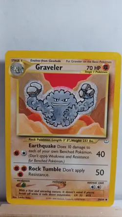 Graveler [MP] - Pokemon TCG Neo Revelation 30/64 [Uncommon] - Image 1