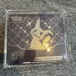 Pokemon TCG Paldean Fates Elite Trainer Box - Sealed ETB W/acrylic - Image 1