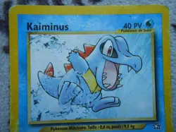 KAIMINUS 40 PV 80/111 - NEO GENESIS - WIZARDS CARTE POKEMON - TRES BON ETAT - Image 2