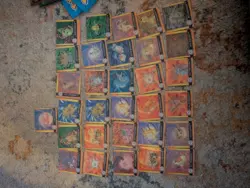 Vintage Pokemon Lot. Stickers And Artbox Flips. 2 Sealed Sticker Packs - Image 2