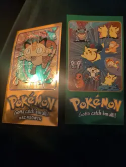 Vintage Pokemon Lot. Stickers And Artbox Flips. 2 Sealed Sticker Packs - Image 4