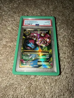 Pokemon 2016 XY Evolutions Mega Venusaur EX #100/108 PSA 10 - Image 1
