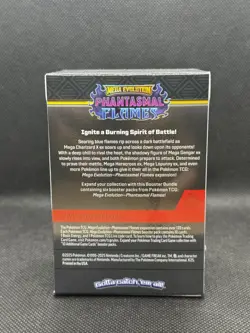 POKEMON TCG - MEGA EVOLUTIONS PHANTASMAL FLAMES - SEALED - BOOSTER BUNDLE - Image 4