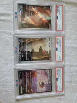 Pokemon Japanese 151 Sequential PSA 10s Charmander, Charmeleon, & Charizard EX - Image 1