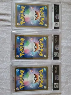 Pokemon Japanese 151 Sequential PSA 10s Charmander, Charmeleon, & Charizard EX - Image 2