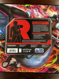 Pokemon TCG: Team Rockets Mewtwo EX Tin "FACTORY SEALED" - Image 2