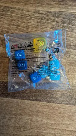 Pikachu Dice Set Play! Pokemon League Promo - Image 1