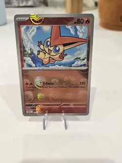 Pokemon TCG Victini (Master Ball Pattern) 012/086 Black Bolt - Image 2