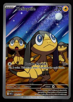 Helioptile 143/132 Mega Evolutions Pokemon TCG - NM - Image 1