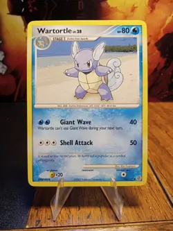 2007 Pokemon Secret Wonders Wartortle #75 Extremely LP - Image 1
