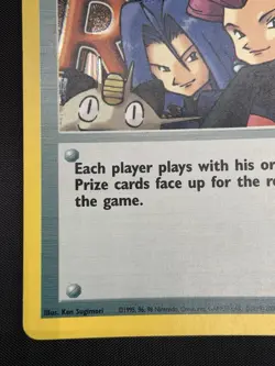 Pokemon TCG Team Rocket Holo Rare Here Comes Team Rocket! 15/82 LP - Image 4