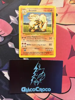 Carte Pokemon Arcanin Set De Base Wizards 23/102 Francais Vf Fr 1999 - Image 1