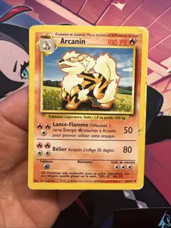 Carte Pokemon Arcanin Set De Base Wizards 23/102 Francais Vf Fr 1999 - Image 2
