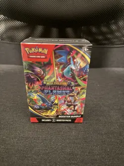 Pokemon phantasmal flames booster bundle mega evolution Sealed New - Image 1