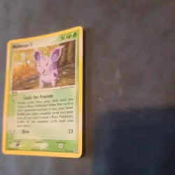 Pokemon TCG Nidoran Reverse EX Fire Red Leaf Green Nintendo 2004 EXC - Image 3