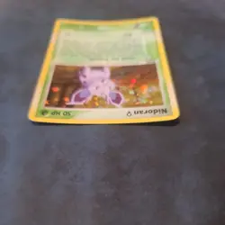 Pokemon TCG Nidoran Reverse EX Fire Red Leaf Green Nintendo 2004 EXC - Image 5