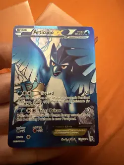 Pokemon Holo Foil Articuno EX Team Plasma Storm 132/135 Full Art - Image 1