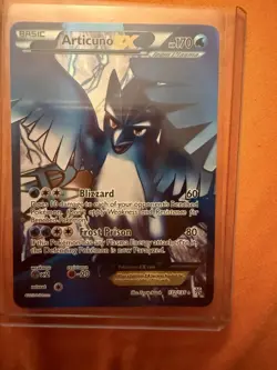Pokemon Holo Foil Articuno EX Team Plasma Storm 132/135 Full Art - Image 4