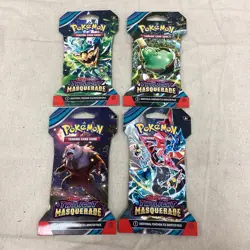 Pokemon TCG: Scarlet and Violet Twilight Masquerade Booster Packs (4) - Image 1
