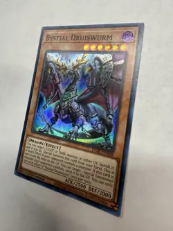 Yugioh TCG Bystial Druiswurm DABL-EN008 Super Rare Darkwing Blast 1st Edition - Image 2