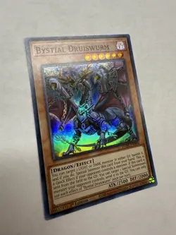 Yugioh TCG Bystial Druiswurm DABL-EN008 Super Rare Darkwing Blast 1st Edition - Image 5