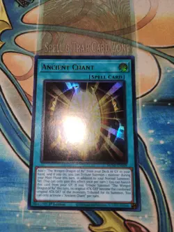Yugioh - Ancient Chant - MZMI-EN069 Ultra Rare 1st Ed NM - Image 1