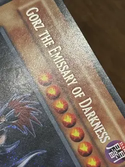 Gorz the Emissary of Darkness DLG1-EN000 Dark Legends Limited Edition Secret LP - Image 3