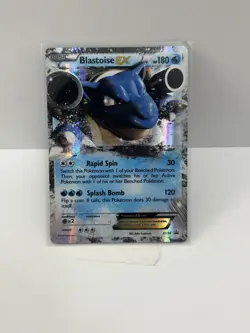 Blastoise EX XY30 XY Holo Promo Pokemon Card Near Mint - Image 1