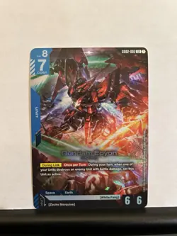 Gundam Epyon (LR) GD02-002 - Gundam TCG Card Game - Dual Impact *English - Image 1
