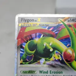 Pokemon Card Flygon Lv.X Ultra Rare Rising Rivals 105/111 HP/MP - Image 4