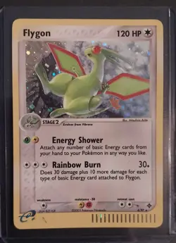 2003 Pokemon EX Dragon Flygon Holo Rare Card #4/97 - Image 1