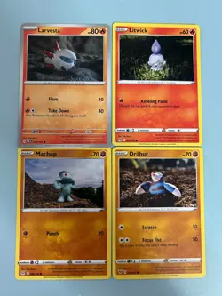 Pokemon - Yuka Morii Clay Art 4-Card Bundle LP+ [ENG] - Image 1