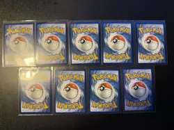 Pokemon Rainbow Trainer 9 Card Lot Collection Near Mint - Image 2