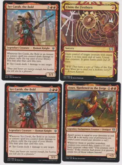 MULTICOLOR HUMAN KNIGHT DECK 40 CARDS N-MINT MTG MAGIC UNPLAYED B-17 - Image 1