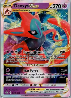 Deoxys VSTAR Promo SWSH: Sword & Shield Promo Cards SWSH268 NM - Image 1