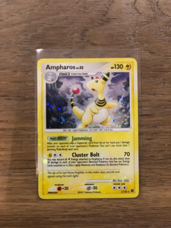 Ampharos Secret Wonders Holo Rare Pokemon Card 1/132 LP - Image 1