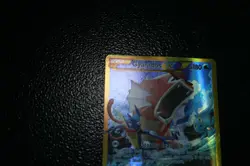 Gyarados EX (Secret) 123/122 Breakpoint Holo Pokemon card GOLD - Image 2
