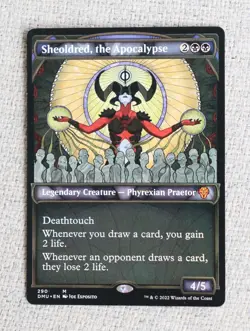 Sheoldred, the Apocalypse (Showcase) [Dominaria United] Near Mint - Image 1