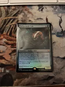 Badgermole Cub Foil MTG Magic The Gathering Avatar (0167) NM - Image 1
