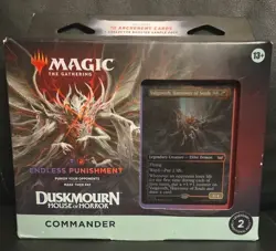 MTG Duskmourn: House of Horror - Endless Punishment Commander Deck *NEW SEALED* - Image 1